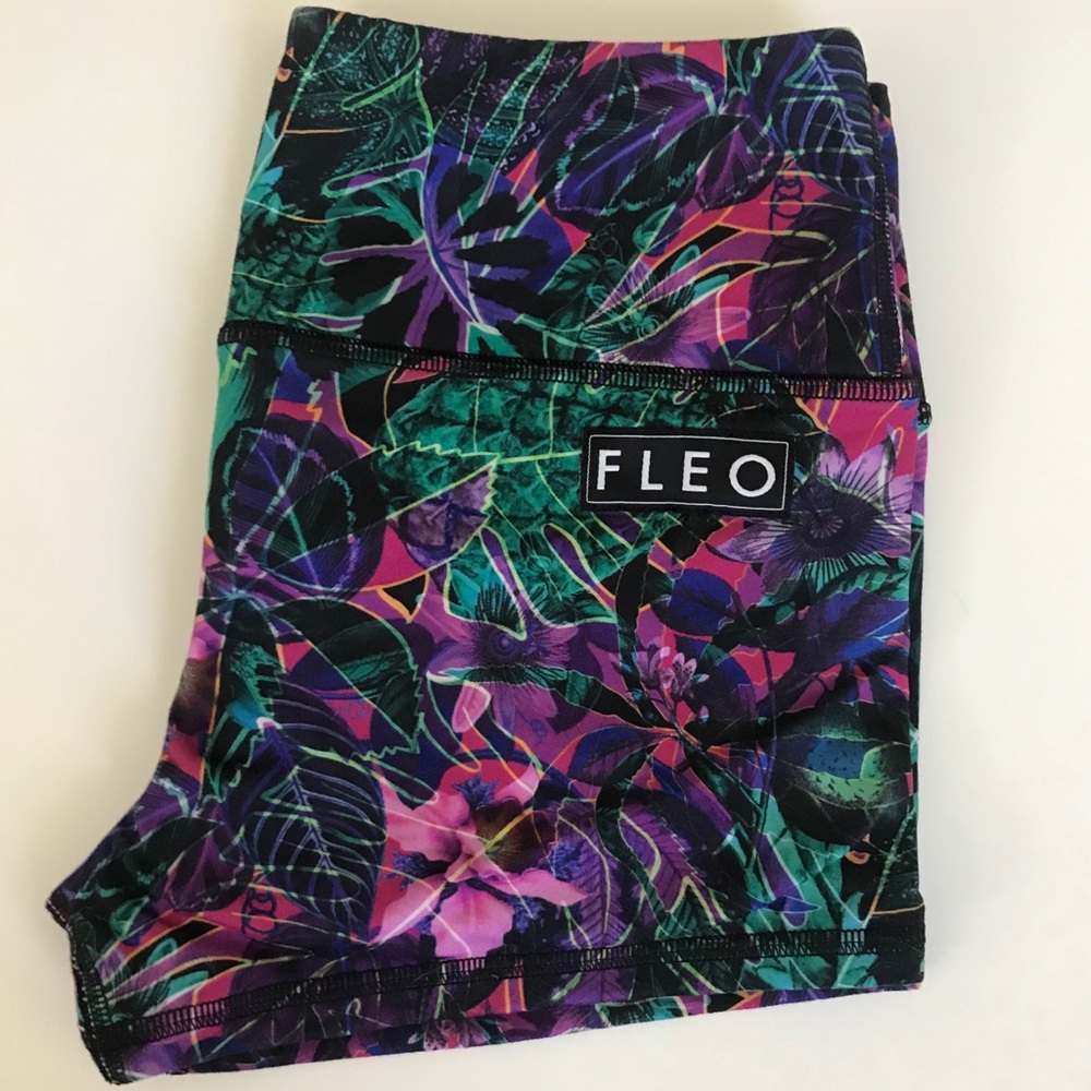 Amazon Emerald High Rise Original Fleo Shorts